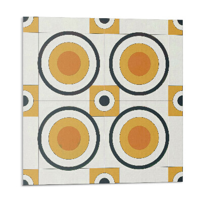 Samoprzylepne płytki Geometria okręgów i kwadratów