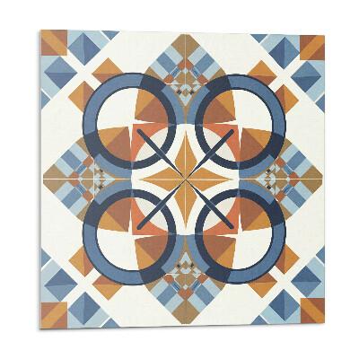 Kafelki samoprzylepne Geometryczny wzór z okręgami