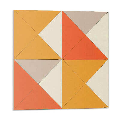 Płytki ścienne Geometryczne trójkąty w układzie