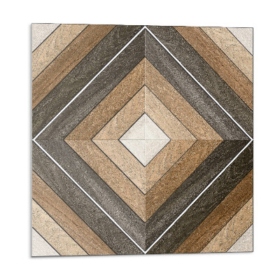 Samoprzylepne płytki Wzór geometryczny w romby