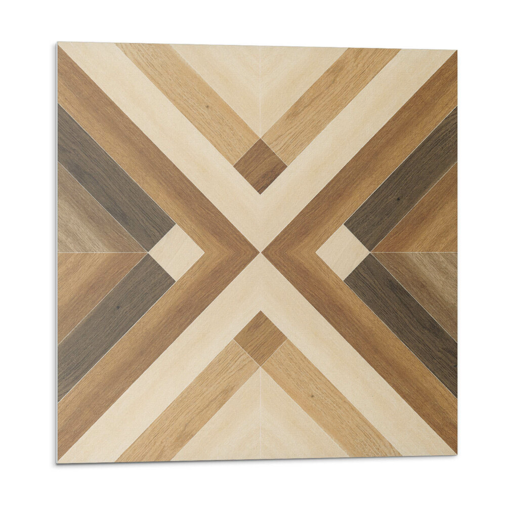 Kafelki samoprzylepne Wzór geometryczny w kratę