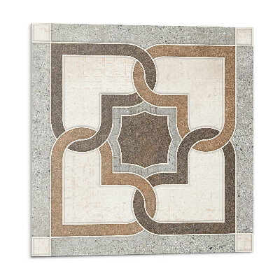 Samoprzylepne płytki Geometryczny wzór kafli