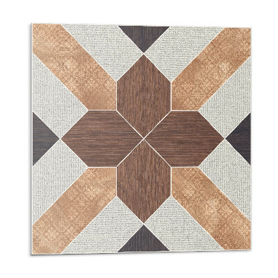 Samoprzylepne płytki Wzór geometryczny z motywem