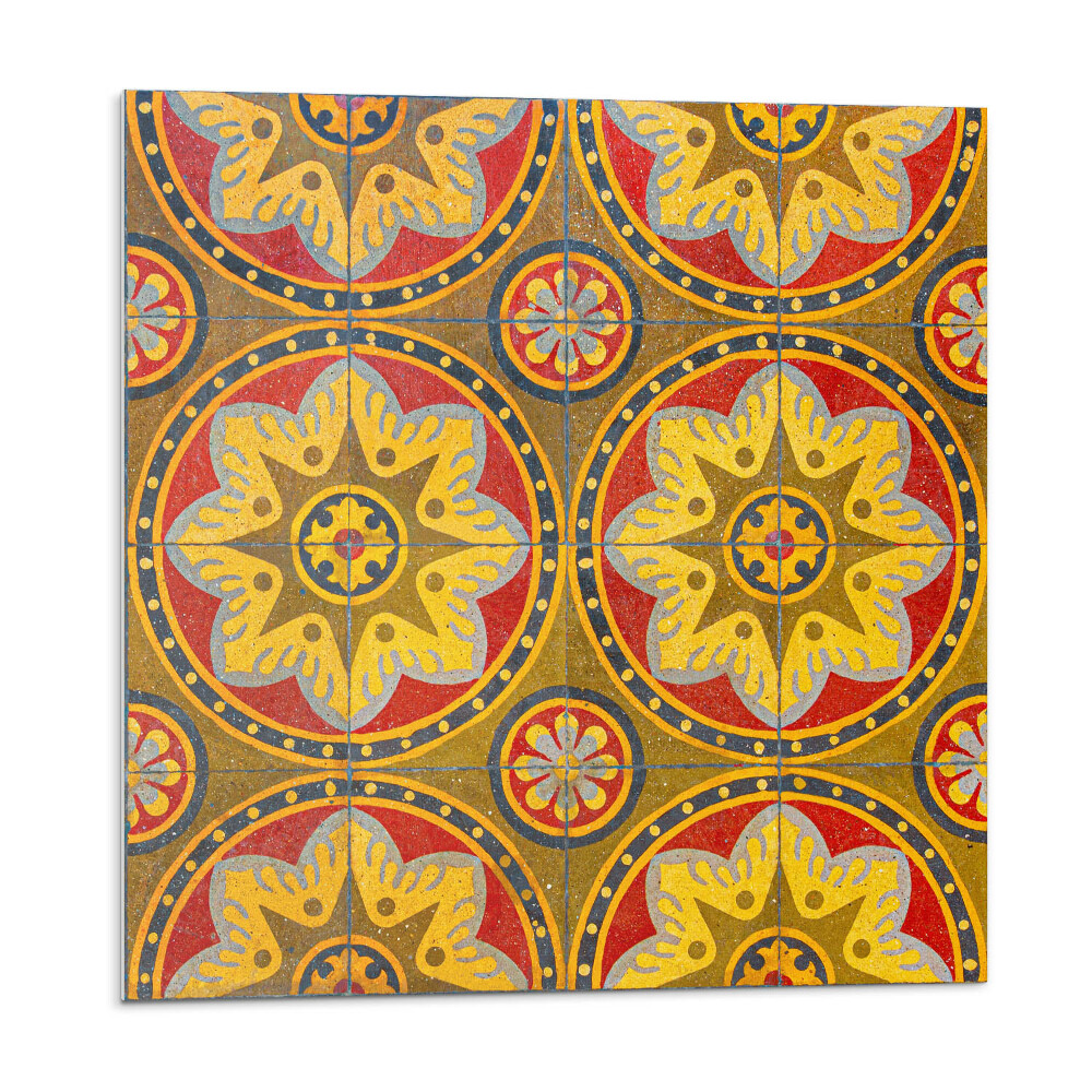 Płytki ścienne Wzór z kwiatowymi motywami