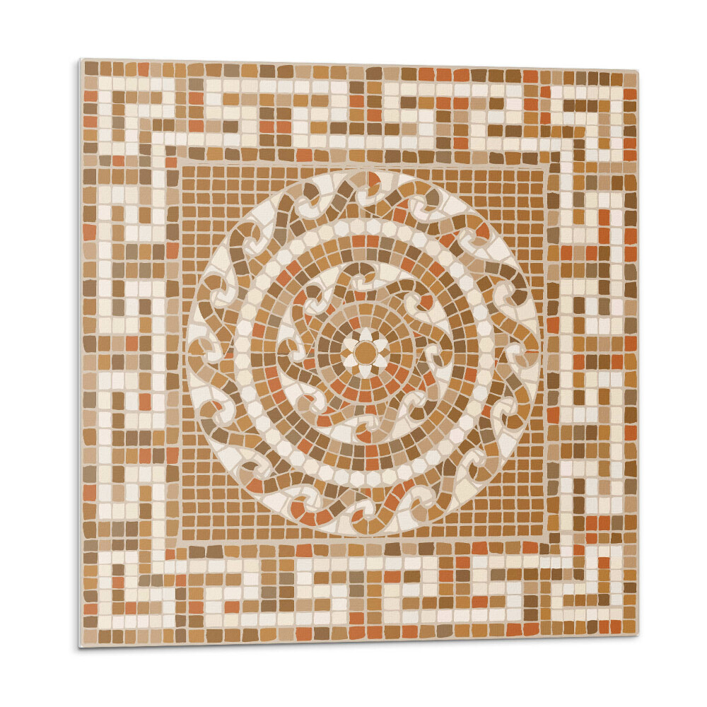 Płytki ścienne Mosaic with circular pattern