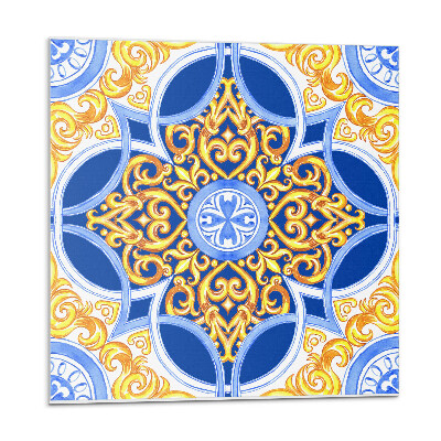 Kafelki samoprzylepne Wzór dekoracyjny z motywem florystycznym