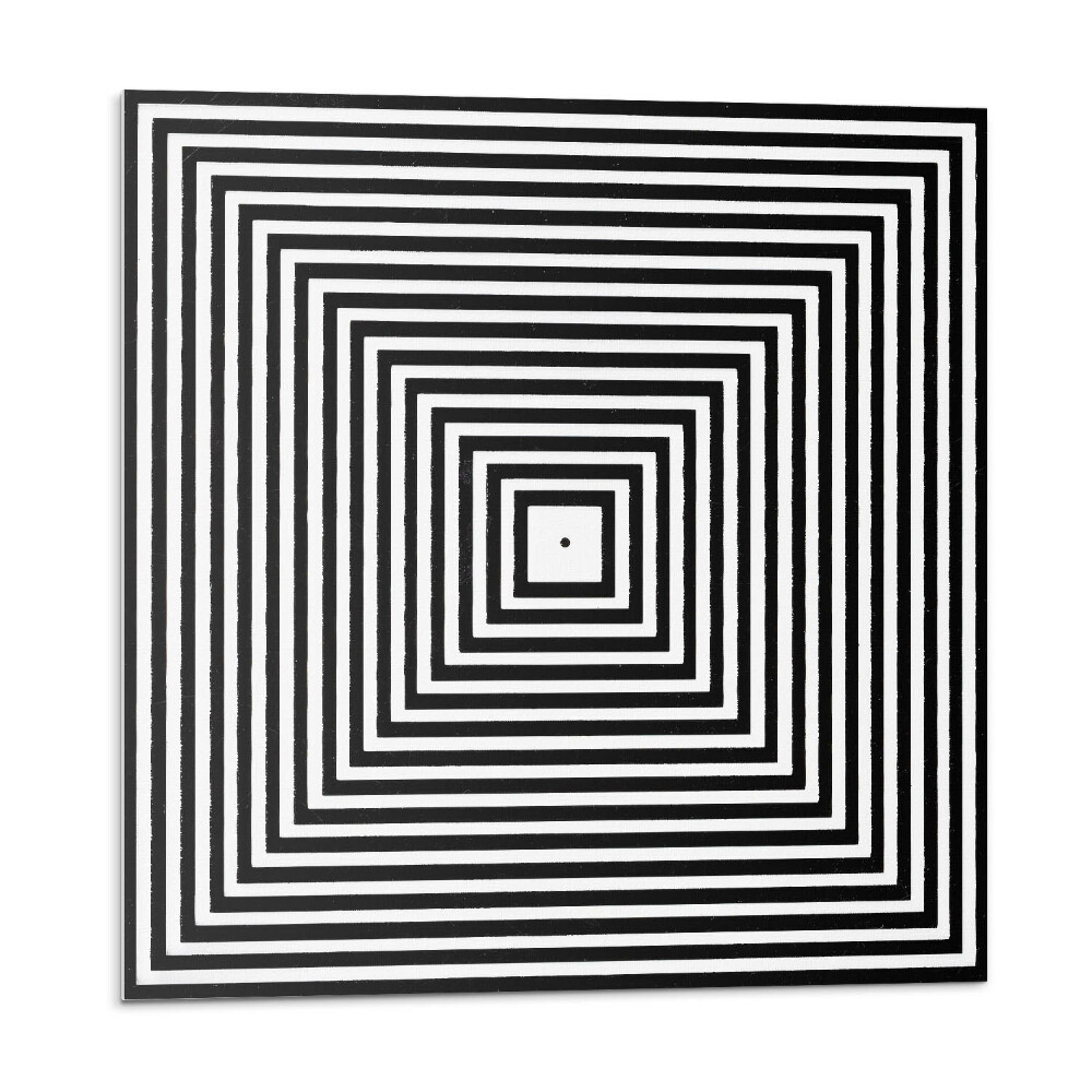 Samoprzylepne płytki Koncentryczne linie w kwadratach