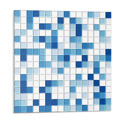 Płytki ścienne Mozaika w odcieniach niebieskich