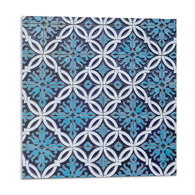 Samoprzylepne płytki Wzór geometryczny z motywem kwiatowym