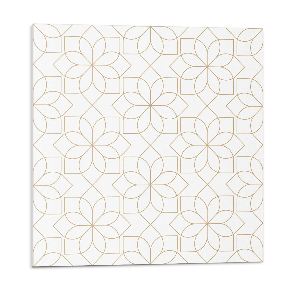 Kafelki samoprzylepne Geometryczny wzór kwiatowy