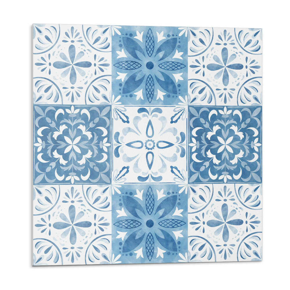 Samoprzylepne płytki Wzór kwiatowy w kafelkach