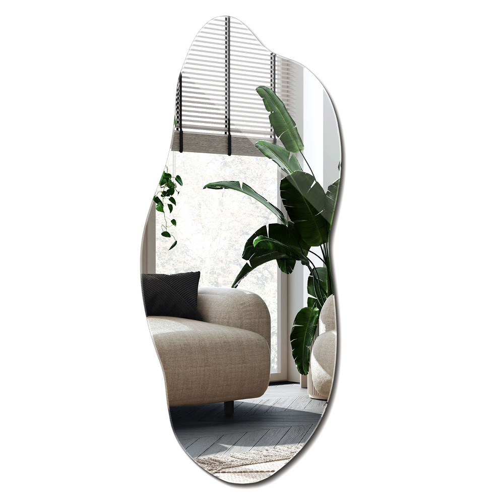 Lustro kształt organiczny dekoracyjne