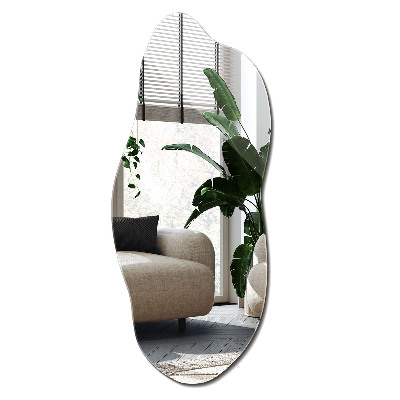 Lustro kształt organiczny dekoracyjne