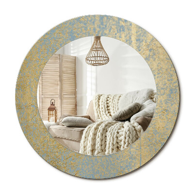 Lustro dekoracyjne okrągłe Loftowy wzór