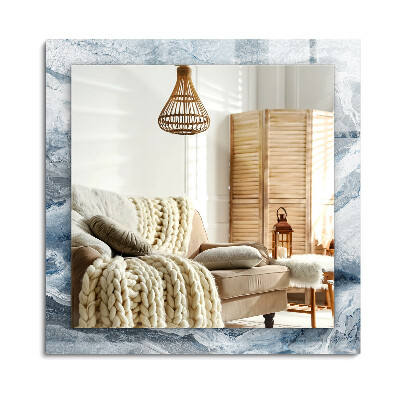 Lustro dekoracyjne prostokątne Marmur w odcieniach