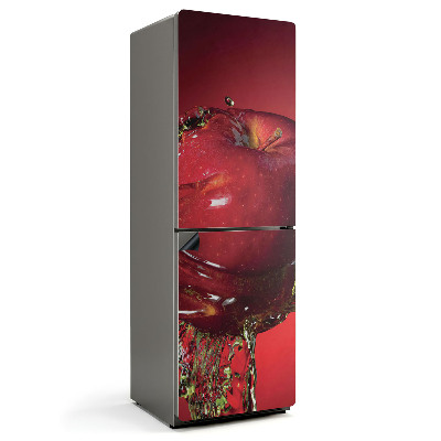 Mata magnetyczna na lodówkę Jabłkowy motyw w wodnej scenerii