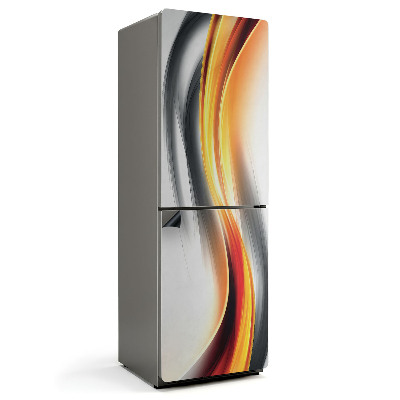 Mata magnetyczna na lodówkę Ruchome wzory faliste