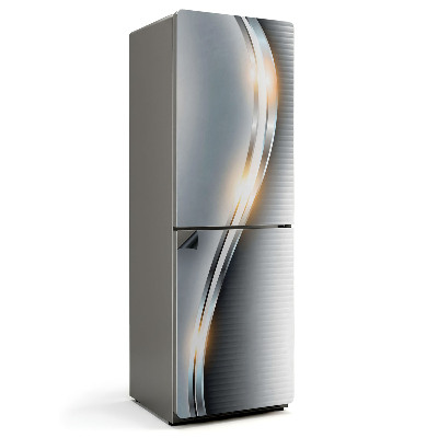 Mata magnetyczna na lodówkę Faliste linie w nowoczesnym stylu