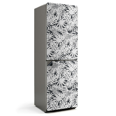 Mata magnetyczna na lodówkę Egzotyczny motyw roślinny