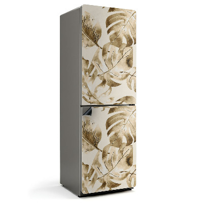 Mata magnetyczna na lodówkę Tropikalna elegancja liści