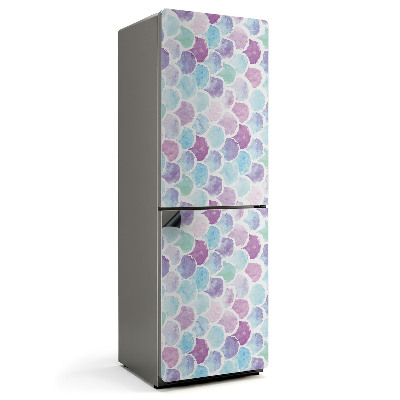 Mata magnetyczna na lodówkę Delikatny motyw łusek