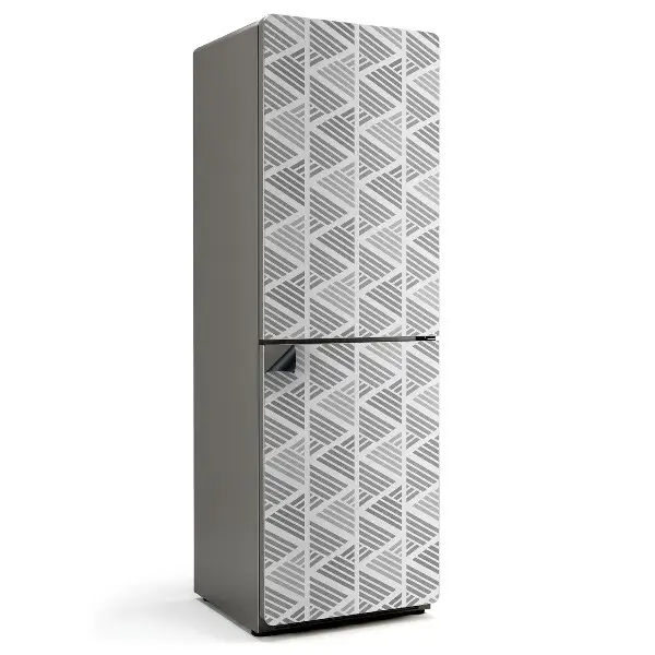 Mata magnetyczna na lodówkę Wzór linii w geometrze