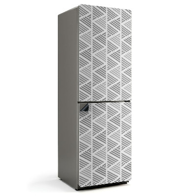 Mata magnetyczna na lodówkę Wzór linii w geometrze