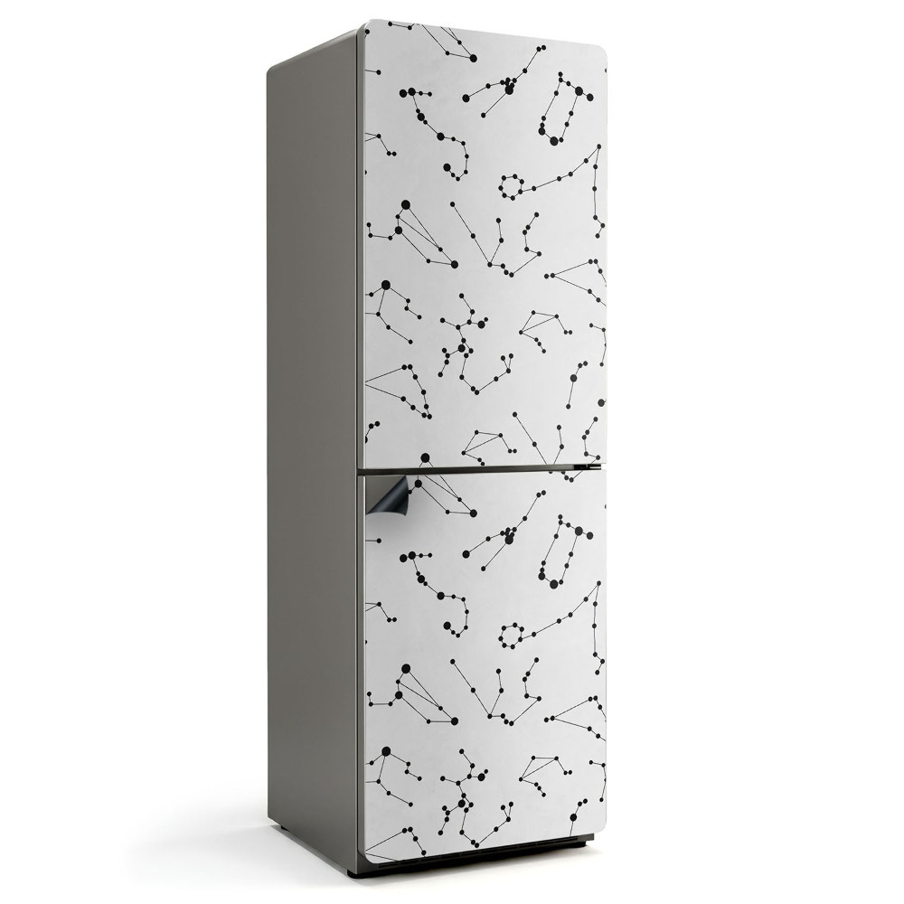Mata magnetyczna na lodówkę Wzór konstelacji w sieci