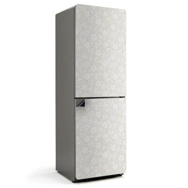 Mata magnetyczna na lodówkę Kwiatowa subtelność w delikatnym stylu