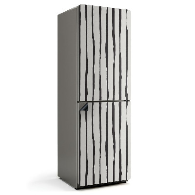 Mata magnetyczna na lodówkę Pionowe zniekształcone smugi