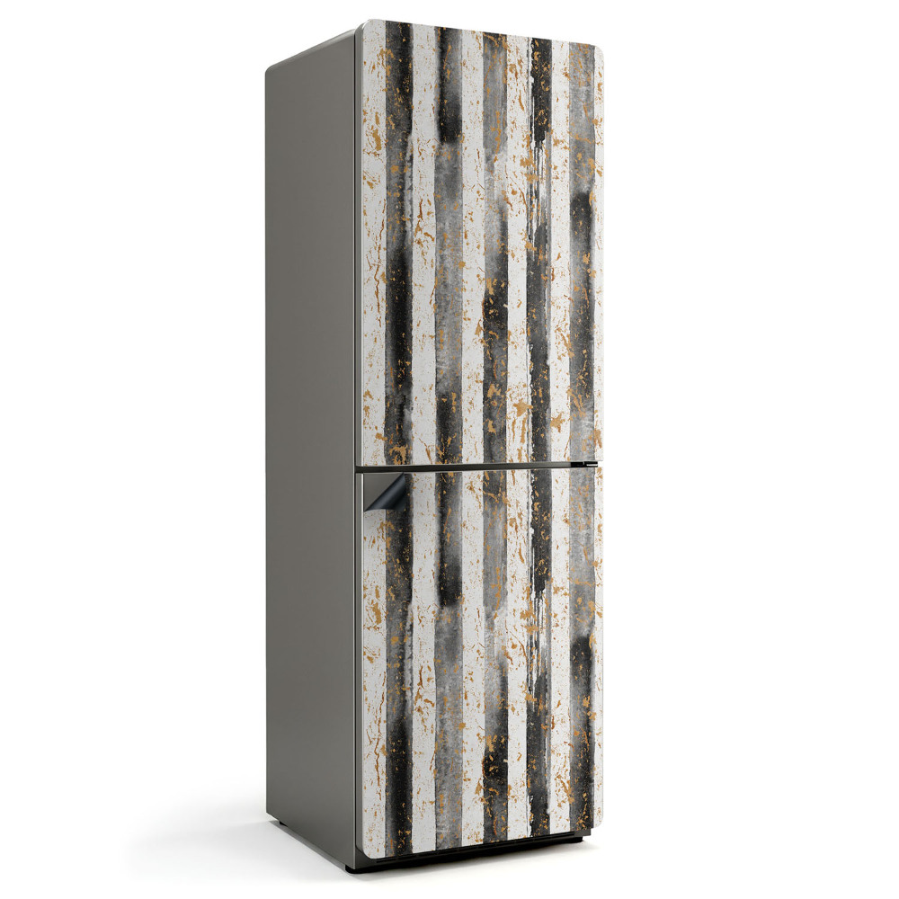 Mata magnetyczna na lodówkę Nowoczesne pionowe linie