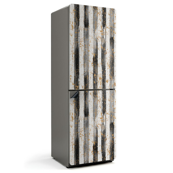 Mata magnetyczna na lodówkę Nowoczesne pionowe linie