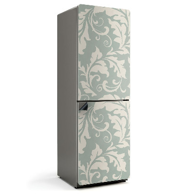 Mata magnetyczna na lodówkę Roślinny motyw w eleganckim stylu