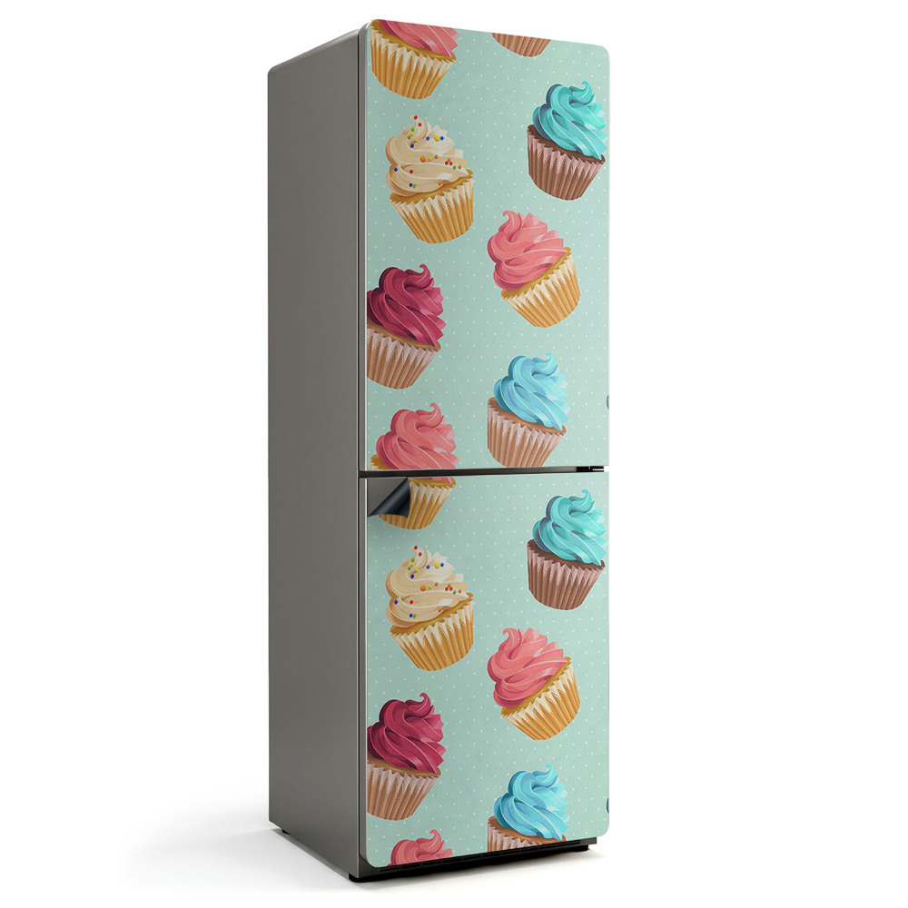 Mata magnetyczna na lodówkę Motyw babeczek w słodkich kształtach