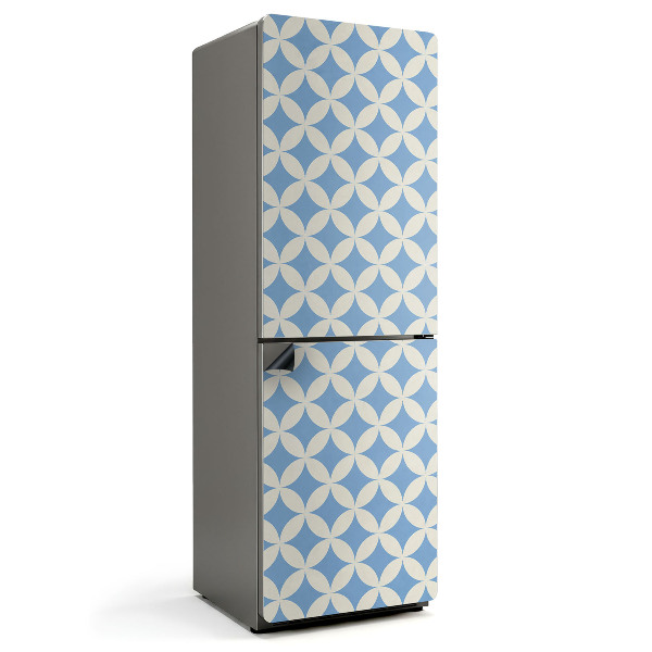 Mata magnetyczna na lodówkę Eliptyczny motyw w geometrycznej formie