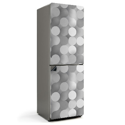 Mata magnetyczna na lodówkę Abstrakcyjny motyw okręgów