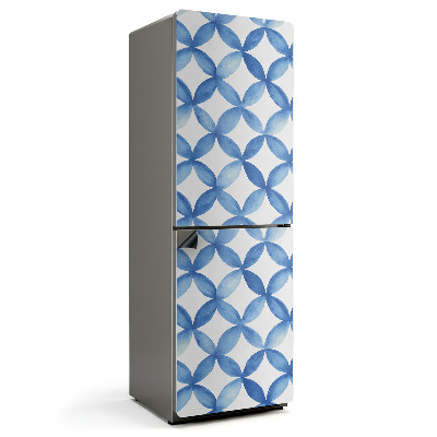 Mata magnetyczna na lodówkę Kwiatowy motyw geometryczny