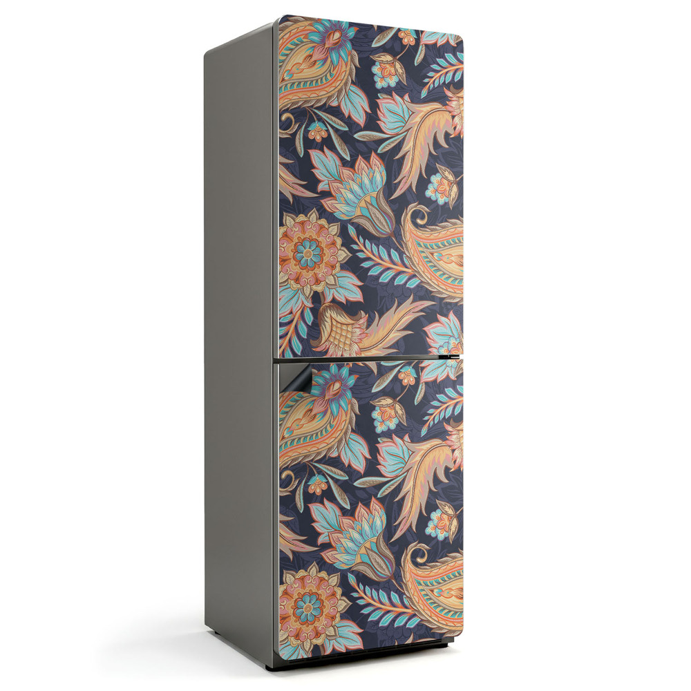 Mata magnetyczna na lodówkę Roślinne ornamenty w stylu klasycznym