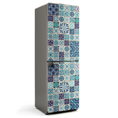 Mata magnetyczna na lodówkę Mozaikowe wzory w kaflach