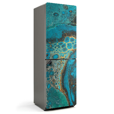 Mata magnetyczna na lodówkę Płynny motyw abstrakcyjny