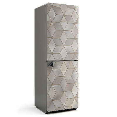 Mata magnetyczna na lodówkę Wzór diamentowych kształtów