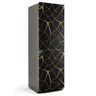 Mata magnetyczna na lodówkę Wzór linii w geometrycznym stylu