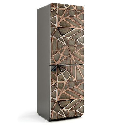 Mata magnetyczna na lodówkę Wzór ażurowej abstrakcji