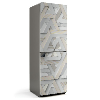 Mata magnetyczna na lodówkę Wzory plecionych pasków