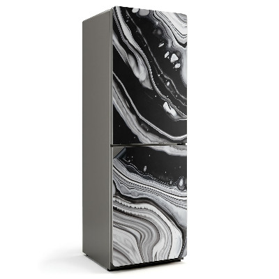 Mata magnetyczna na lodówkę Fale w dynamicznym tańcu