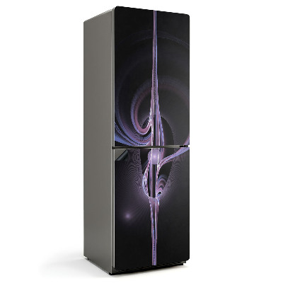 Mata magnetyczna na lodówkę Fale w stylu abstrakcyjnym