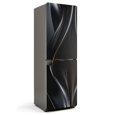 Mata magnetyczna na lodówkę Falujące kształty i krzywe