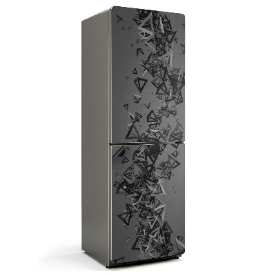 Mata magnetyczna na lodówkę Trójwymiarowe trójkątne figury