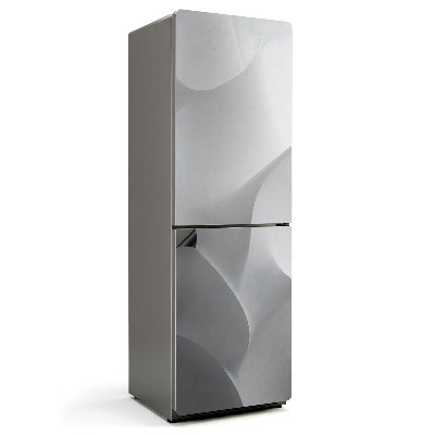 Mata magnetyczna na lodówkę Abstrakcyjne fale kształtów