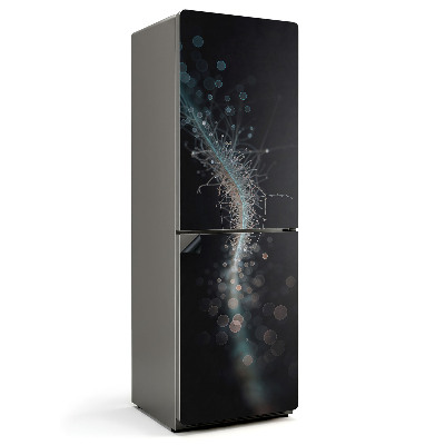 Mata magnetyczna na lodówkę Abstrakcyjny motyw z bąbelkami